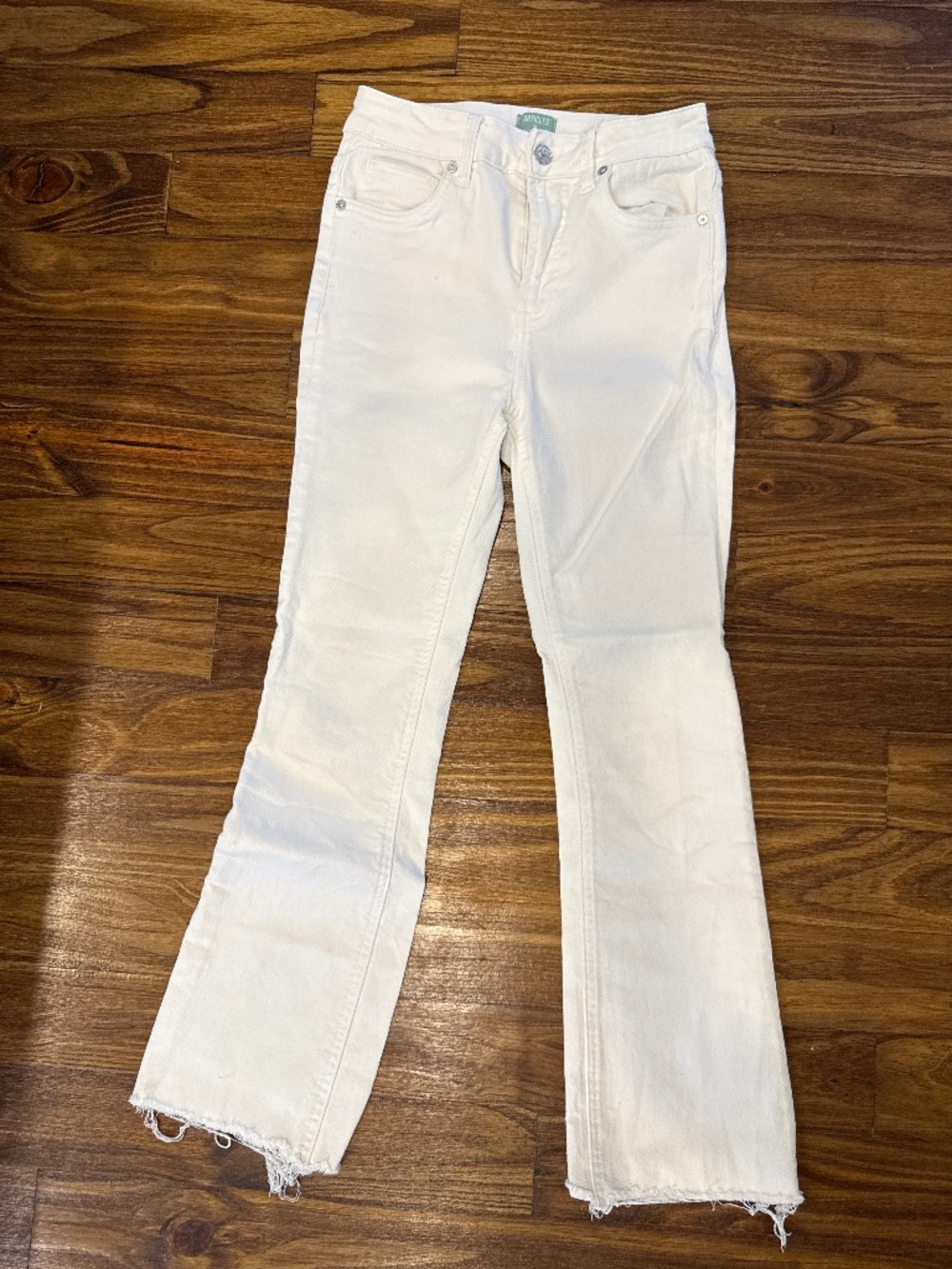 Articles of Society “The Linden” White Jeans